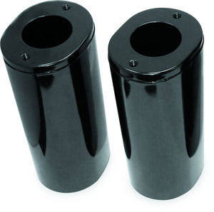 Bikers Choice 482961 49-85 FL 80-88 FLT Black Fork Tube Covers Pr