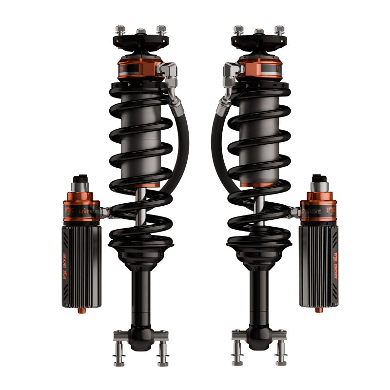 FOX 883-06-249 2021+ fits Ford Bronco 3.2 Factory Race Live Valve Coilover Kit (Connected Suspension)