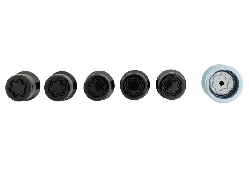 fits Ford Racing M-1A043-B5 M12X1.5 Black Security Lug Nut - Set of 5