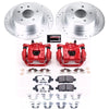PowerStop fits Nissan 07-10 Sentra Rear Z26 Street Warrior Brake Kit w/Calipers