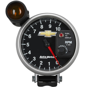 AutoMeter 880445 Autometer Performance Parts 5in 0-10000 RPM Tachometer COPO fits Camaro Gauge w/ Shift Light