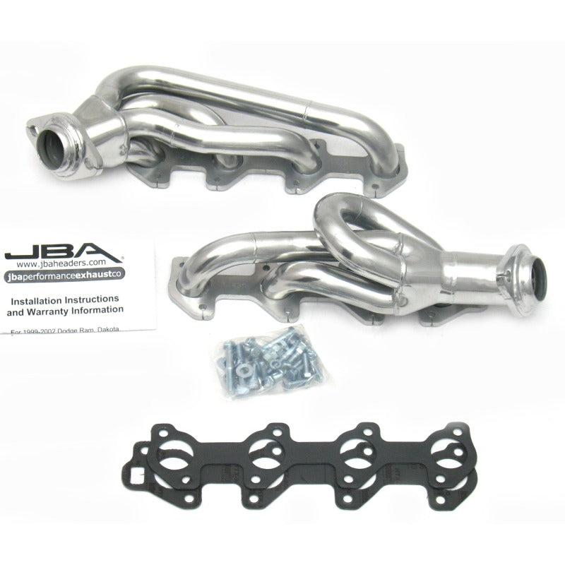 JBA 1949SJS fits Dodge 00-03 4.7L PowerTech 1-1/2in Primary Silver Ctd Cat4Ward Header