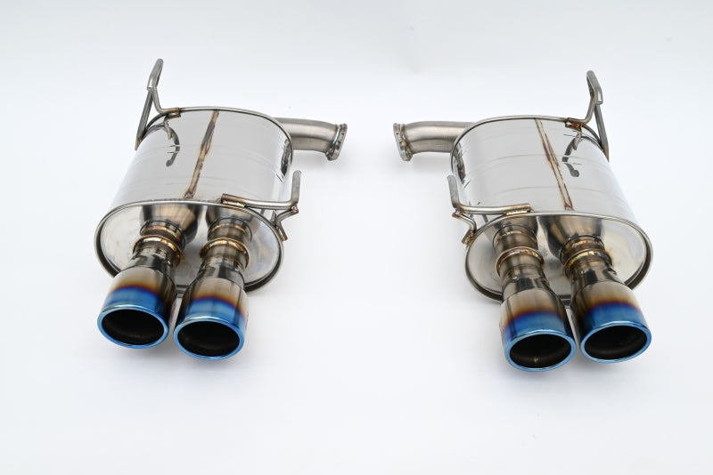 Invidia HS22SW4AQ4RTL 22+ fits Subaru WRX Q300 3.5in. Rolled Dual Wall T.I Tip A