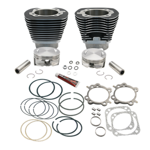 S&S 910-0222 Cycle 99-06 w/ 89cc/91cc Heads 4 1/8in Bore Cyl & Piston Kit For 12