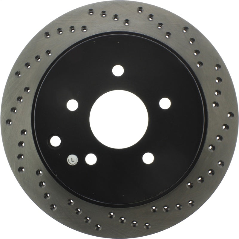 Stoptech 128.42078CL 03-12 Infiniti FX35 Drilled Sport Left Rear Cryo Rotor