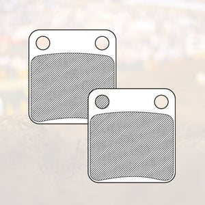 Renthal BP-115 Kaw KX/KLX/Suzi RM/Yam Banshee/Blaster Front/Rear Works Brake Pad
