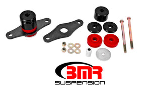 BMR MM007 S550 fits Mustang Motor Mount Kit (Polyurethane) - Black Anodized