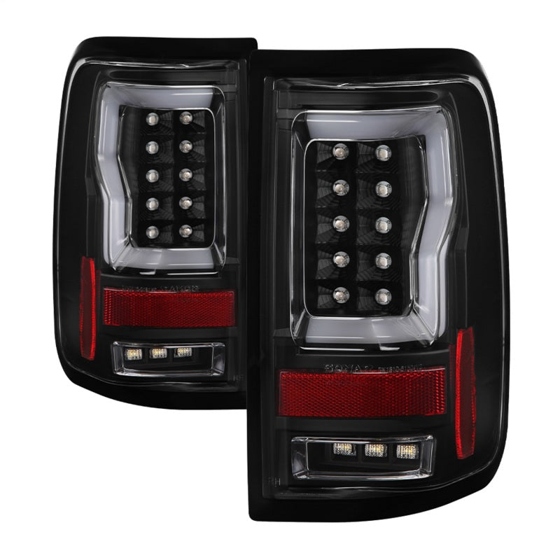 Spyder 5084170 fits Ford 04-08 F-150 Projector Tail Lights - Light Bar DRL LED