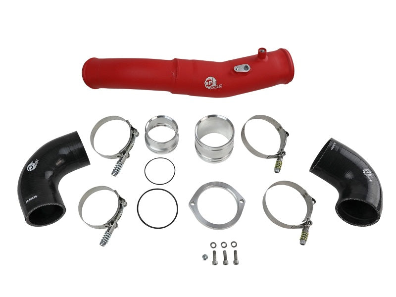 AFE 46-20398-R 2020 fits Toyota Supra 3.0L 3in Red Intercooler Tube - Hot