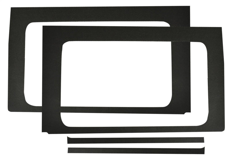 DEI  50177 fits Jeep 18-23 Wrangler JL 4-Door Boom Mat Rear Side Window Trim - 4