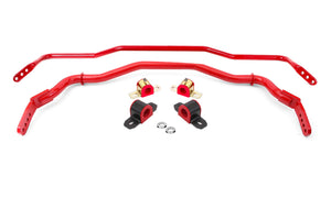 BMR SB763R S550 fits Mustang Sway Bar Kit with Bushings Front and Rear Red