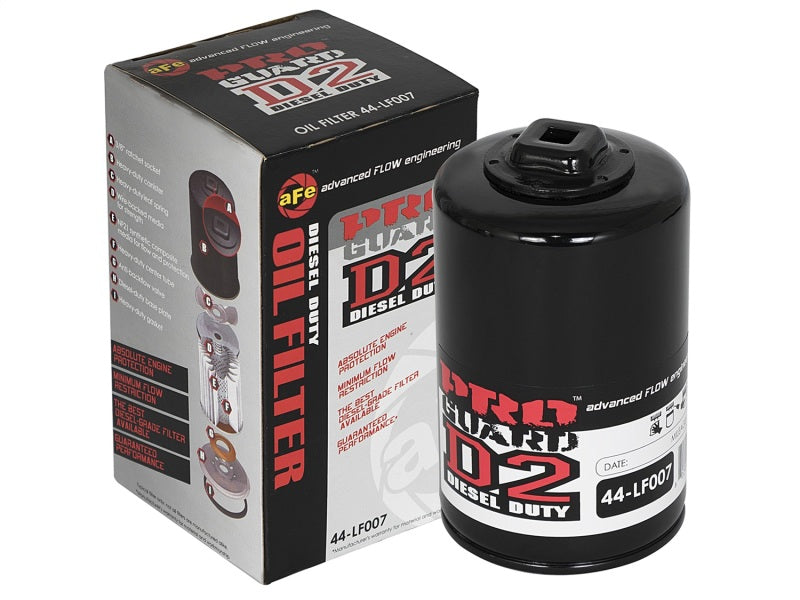 AFE 44-LF007-MB ARD D2 Oil Filter 97-08 fits Ford Trucks V6 4.2L / V8 4.6L (4 P