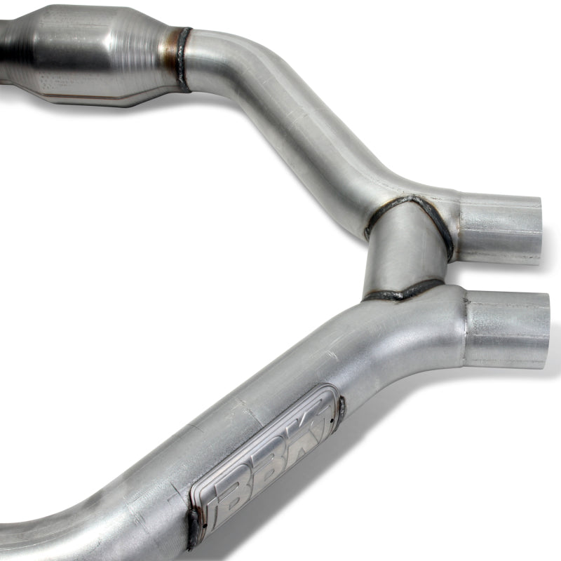 BBK  1465 20 Mustang V6 Short Mid H Pipe With Converters (To Be Used With 1642 S