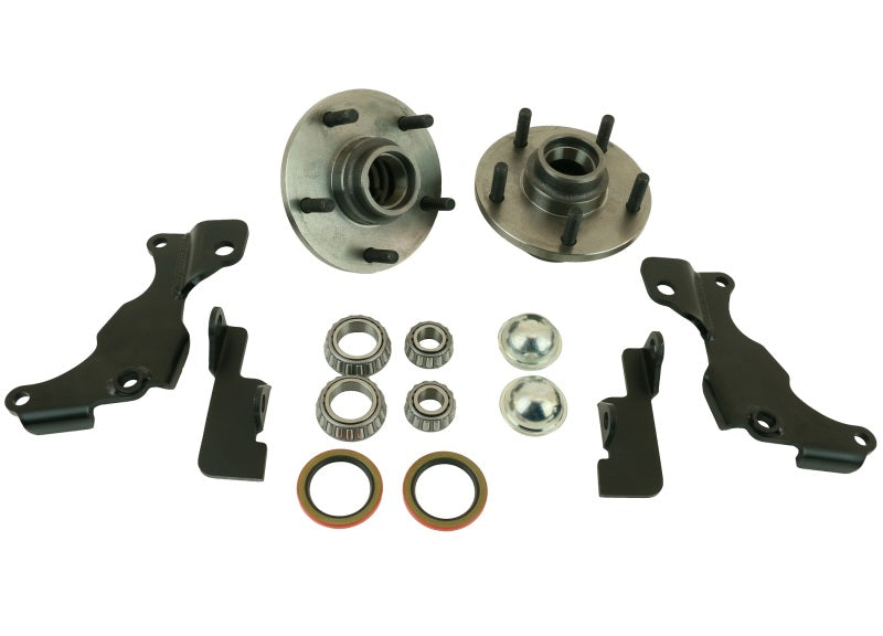 Ridetech 11529595 65-82 fits Chevy Corvette Front Brake Retention Kit TruTurn