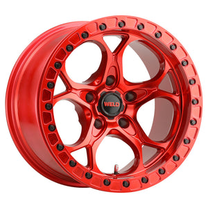 Weld  W90670075450 Off-Road W906 17X10 Ledge Beadlock 5X127 ET-25 BS4.50 Candy R