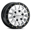 Raceline A14SB Alpha 15x7in /  BP / 25mm Offset / 68mm Bore - Hyper Silver w/Black Ring