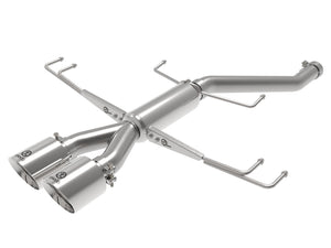 AFE 49-36626-P  2.5in 304SS Axle-Back Exhaust System 17-19 fits Honda Civic Typ