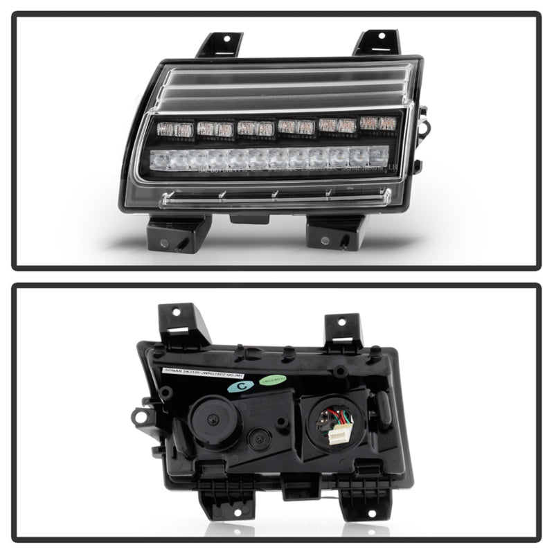 Spyder 5086808 fits Jeep 18-20 Wrangler 2019 ( LED Model Only) LED Front Bumper