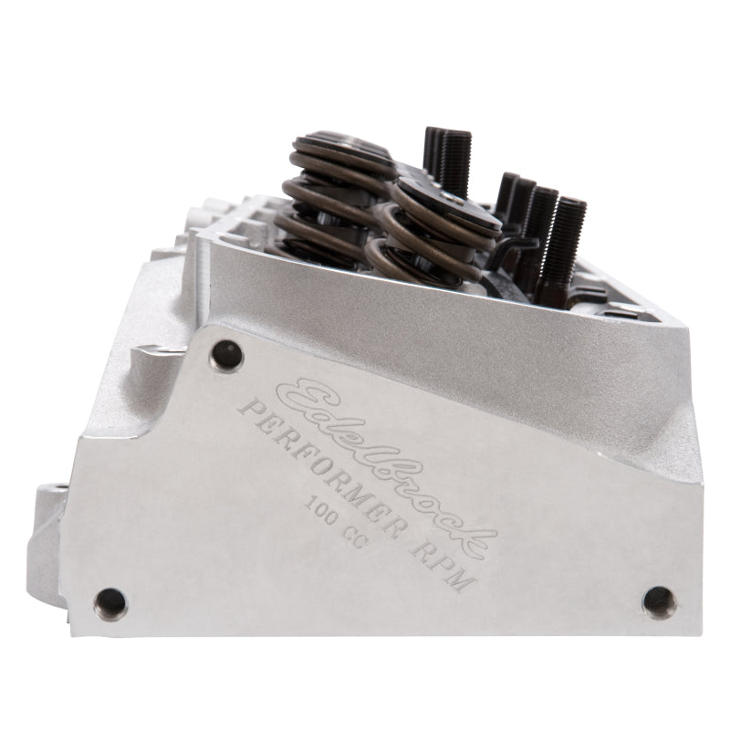 Edelbrock 60435 Cylinder Head BBC Performer RPM Oval Port 100cc Complete Single w/ Springs