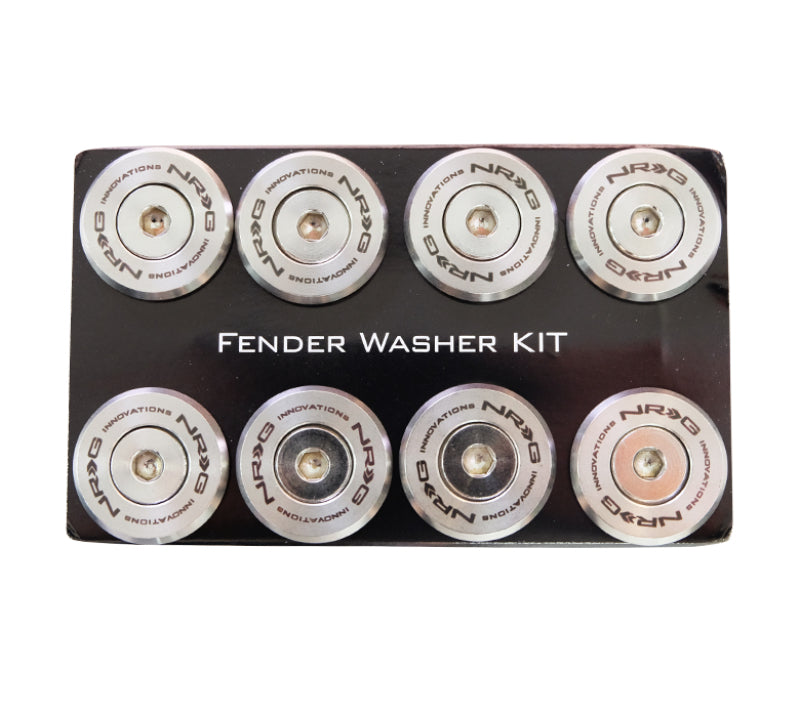 NRG FW-380SS FW-380SS M Style Fender Washer Kit TI Series M6 Bolts For Metal -