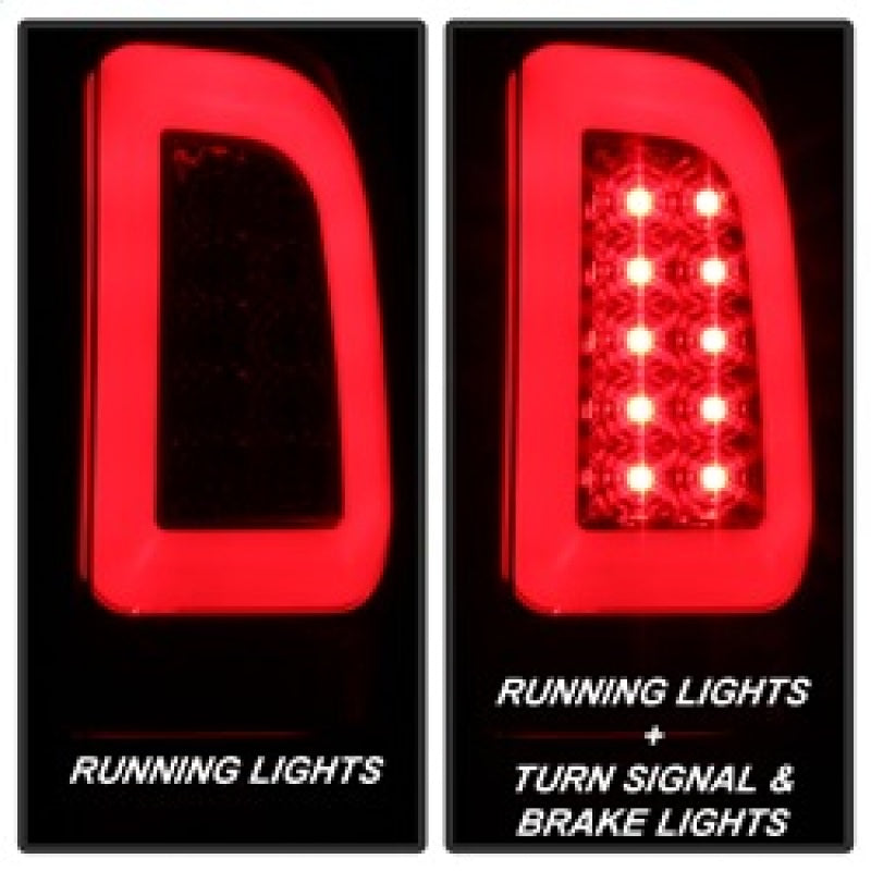 Spyder 5084453 fits Ford 97-03 F150 Stylsd. F250 V3 Light Bar LED Tail Lights -