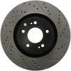Stoptech 127.51036L 10 Hyundai Genesis Coupe w/ Factory Brembo Slotted & Drilled Left Front Rotor