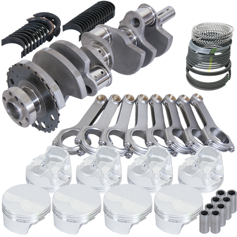 Eagle 128244135 fits Chevy LS7 4.125in Crank 24 Tth Reluctor 6.125in H-Beam -5cc 4.135in Pistons Rotating Assembly