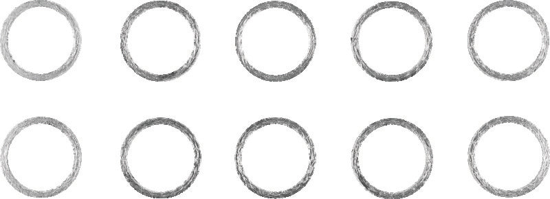Twin Power 43205 fits Evo 84-Up fits Evo BT and XL and M8 Exhaust Gaskets Replac