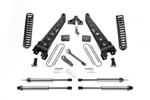 Fabtech K2253DL 17-21 fits Ford F250/F350 4WD Gas 4in Rad Arm Sys w/Coils & Dlss Shks