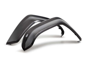 Ford Racing 22-24 fits Ford Bronco Raptor Carbon Fiber Front Fender Flare Set - Gloss Finish