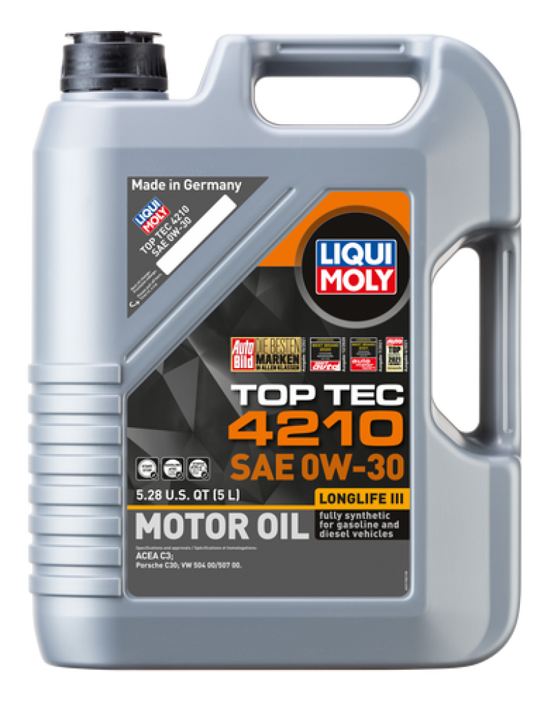 LIQUI MOLY 22158 5L Top Tec 4210 Motor Oil SAE 0W30