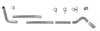 Diamond Eye Performance K4319A-TDRP Diamond Eye KIT 4in Turbo Back SGL AL: TURN DOWN 00-03.5 fits FORD 7.3L F250/F350 w/ MUFFLER REPL