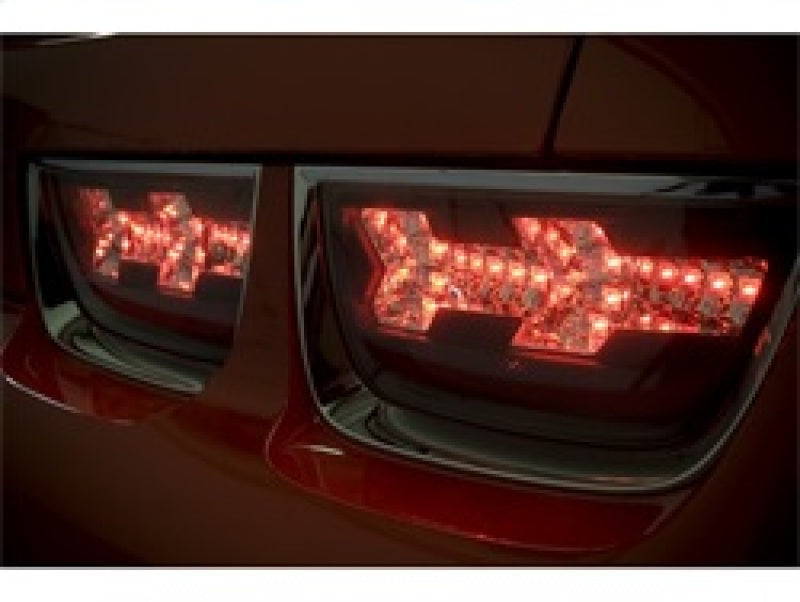 Spyder 5032201 fits Chevy 10-13 Camaro LED Tail Lights Smoke ALT-YD-CCAM2010-LE