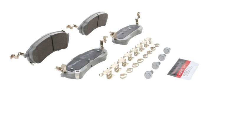 Brembo OE P24254N 21-23 fits Ford Bronco PRIME Ceramic Brake Pad - Rear