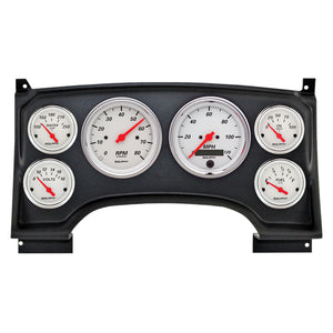 AutoMeter 2933-03 Autometer Arctic White Direct Fit Dash Kit 94-97 fits Chevy S10 Truck (2 x 3-3/8in. / 4 x 2-1/16in.)