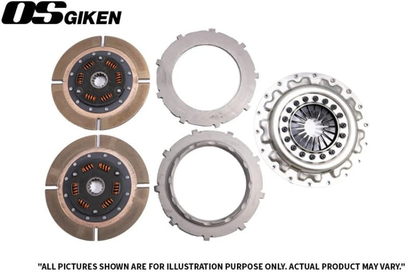 OS Giken MT031-BC30B fits Mitsubishi CP9A Lancer Evo 4-9 Twin Plate Clutch Overhaul Kit B