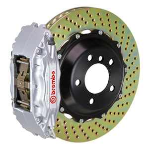 Brembo 1M1.8051A3 Brembo 06-14 GTI Front GT BBK 6 Piston Cast 355x32 2pc Rotor Drilled-Silver