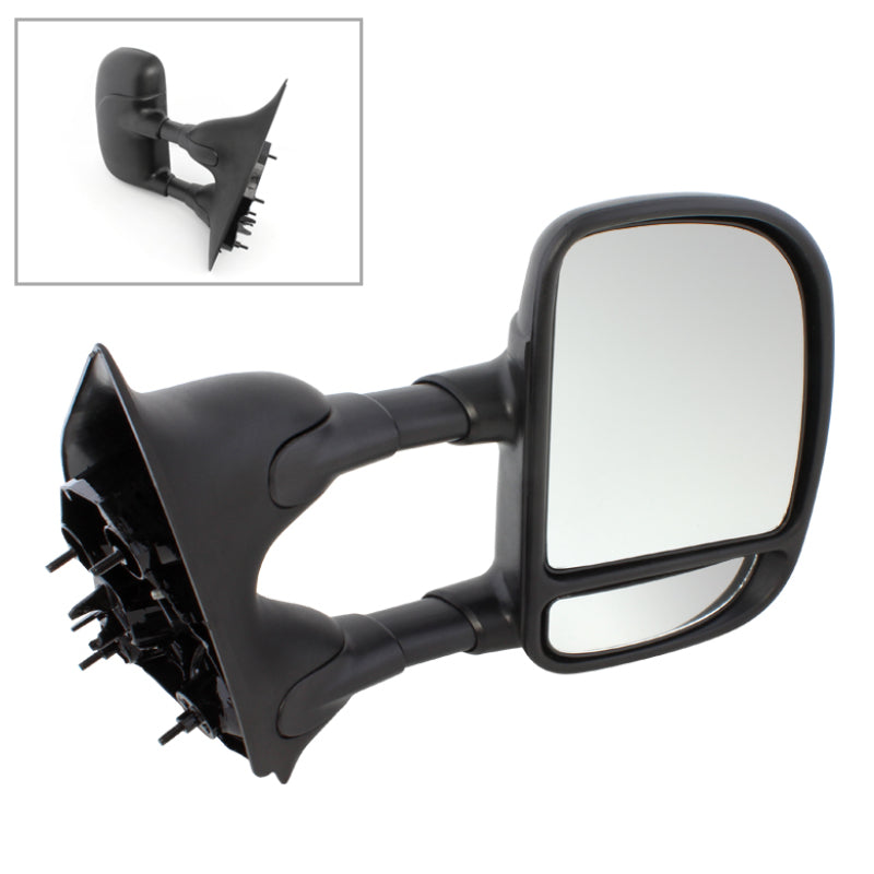 9932427 Xtune fits Ford 02-07 Superduty Manual Extendable Manual Adjust Mirror