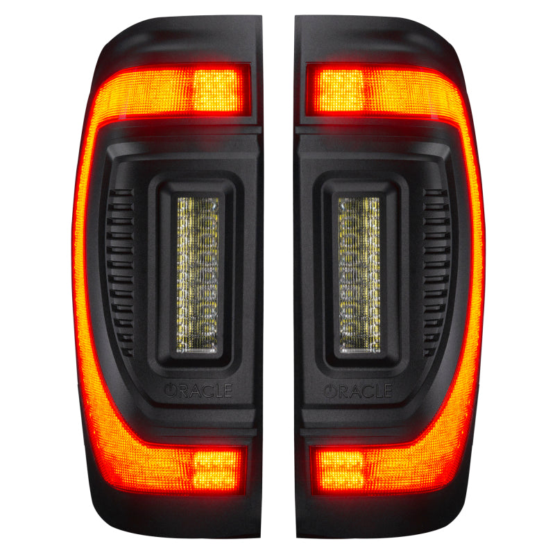 ORACLE Lighting 5927-504-T Oracle 19-23 fits GMC Sierra Black Series Flush Style LED Tail Lights - Factory Halogen