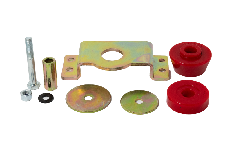 Energy Suspension 8.1110R 07-21 fits Toyota Tundra 5.7L RWD Transmission Mount Adapter Set - Red