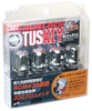 Project Kics WT601 Chrome Wt601 Tuskey 12X1.50 4 Locks + 1 Key - Silver