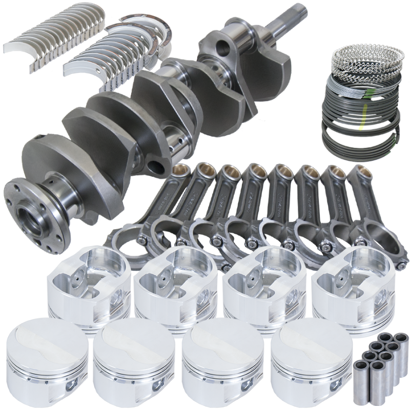 Eagle 158124100 fits Ford FE 4.125in Crank 6.700in I-Beam Rods -7cc Flat Top 4.100in Pistons Rotating Assembly