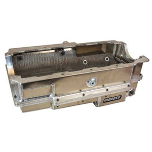 Moroso 20381 Brodix 5.00in Bore Space BBC 2 Piece -16AN External Wet Sump Alumin