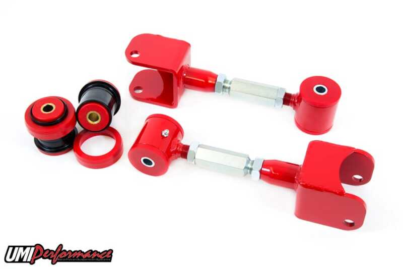 UMI Performance 402500-R 68-72 fits GM A-Body Adjustable Upper Control Arms- Pol