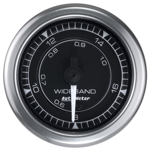 AutoMeter 8170 Autometer Chrono 2-1/16in 8:1-18:1 Air/Fuel Ratio Analog Wideband Gauge