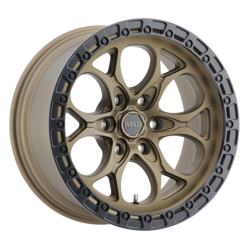 Weld  W10609089500 Off-Road Ledge Six 20x9 / 6x135 BP / ET00 / BS5.00 Satin Blac