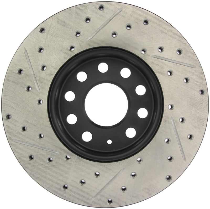 Stoptech 127.33110L Slotted & Drilled Sport Brake Rotor
