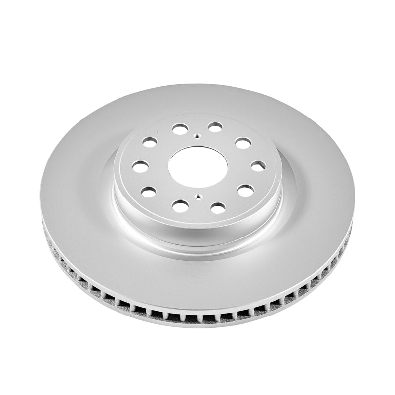 PowerStop JBR1304EVC fits Lexus LS460 Front Evolution Geo 07-17met Coated Rotor