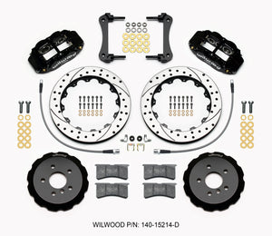 Wilwood 140-15214-D fits Narrow Superlite 6R Front Hat Kit 12.88in Drilled 2014