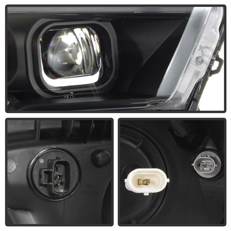 xTune 9042997 16-18 fits Toyota Tacoma SR/SR5 DRL Proj Headlights w/Turn Signal